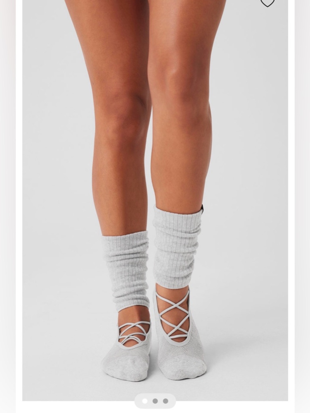 ALO Yoga Strappy Siren Grip Sock NWT